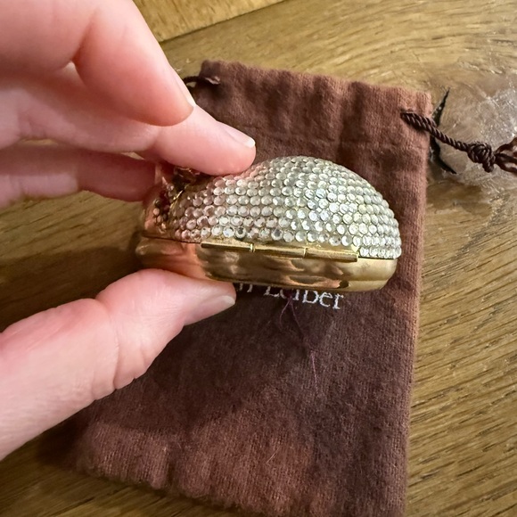 Judith Leiber Crystal Cat Pill Box - Picture 5 of 10